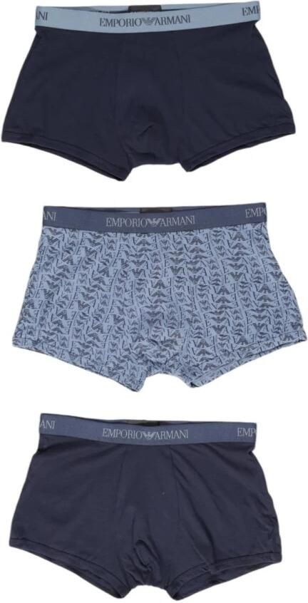 Emporio Armani Comfort Katoenen Boxer Briefs Herfstcollectie Blue Heren - Foto 5