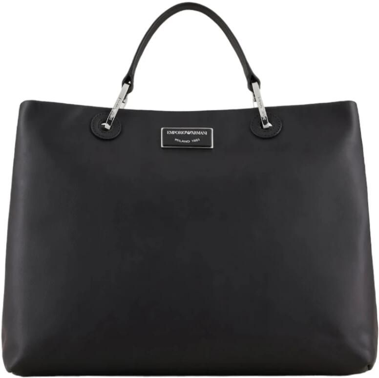 Emporio Armani Shoppers Borsa Shopping in zwart - Foto 3