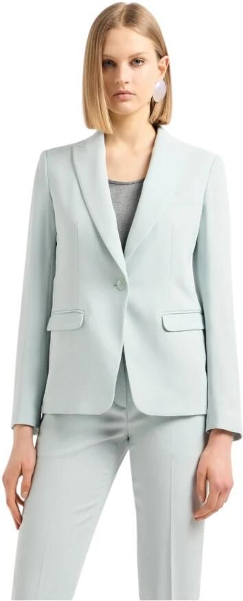 Emporio Armani Stijlvolle Jas voor Mannen Blue Dames - Foto 4