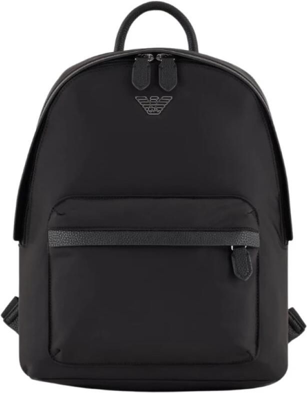 Emporio Armani Stijlvolle rugzak voor dagelijks gebruik Black Dames