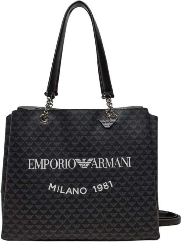 Emporio Armani Multicolor handtas met magnetische sluiting Black Dames - Foto 7