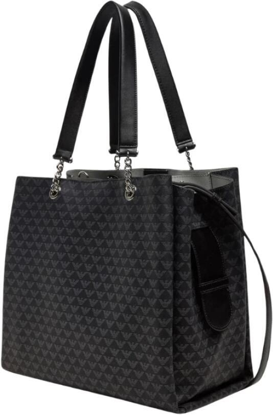 Emporio Armani Multicolor handtas met magnetische sluiting Black Dames - Foto 8