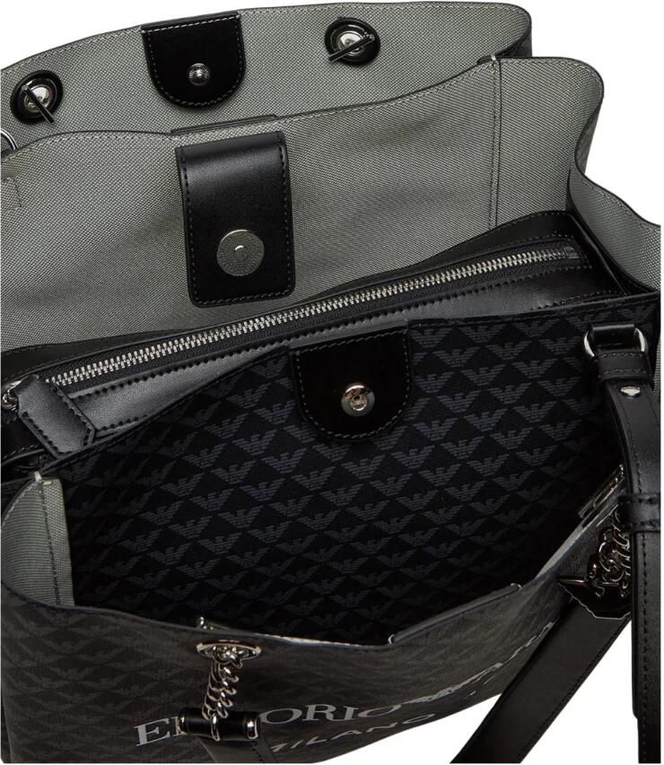 Emporio Armani Multicolor handtas met magnetische sluiting Black Dames - Foto 3