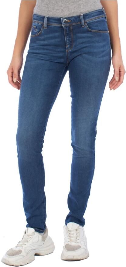 Emporio Armani Stretch Skinny Jeans Blue Dames - Foto 4