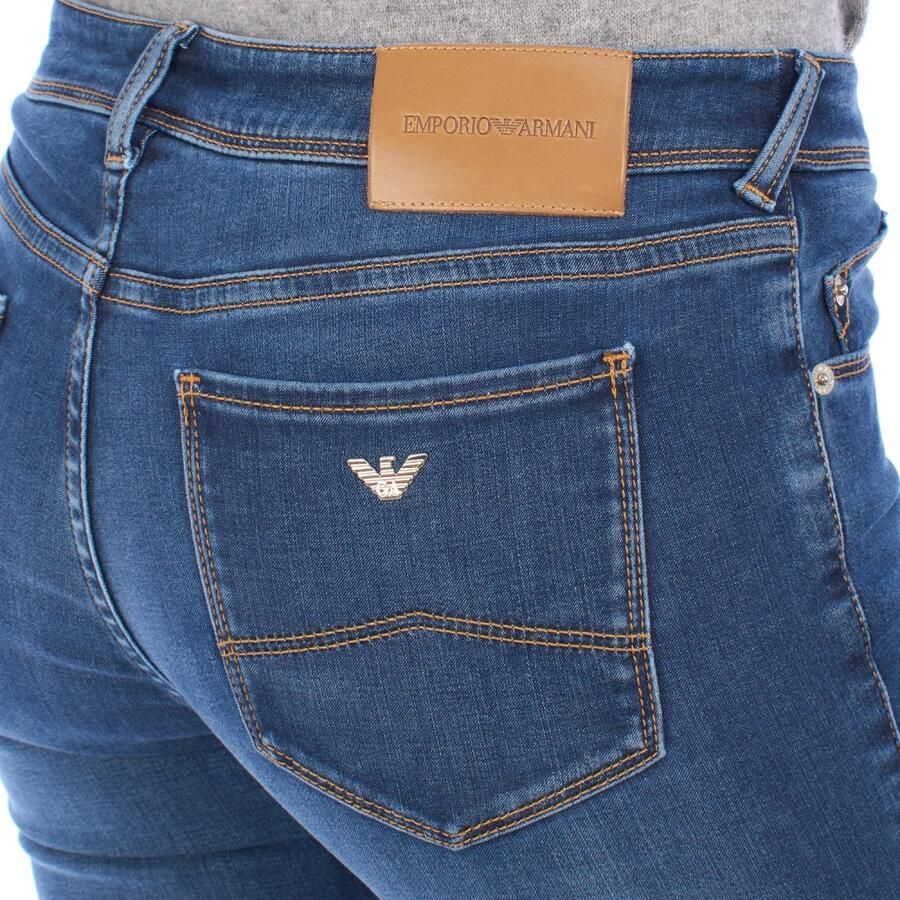 Emporio Armani Stretch Skinny Jeans Blue Dames