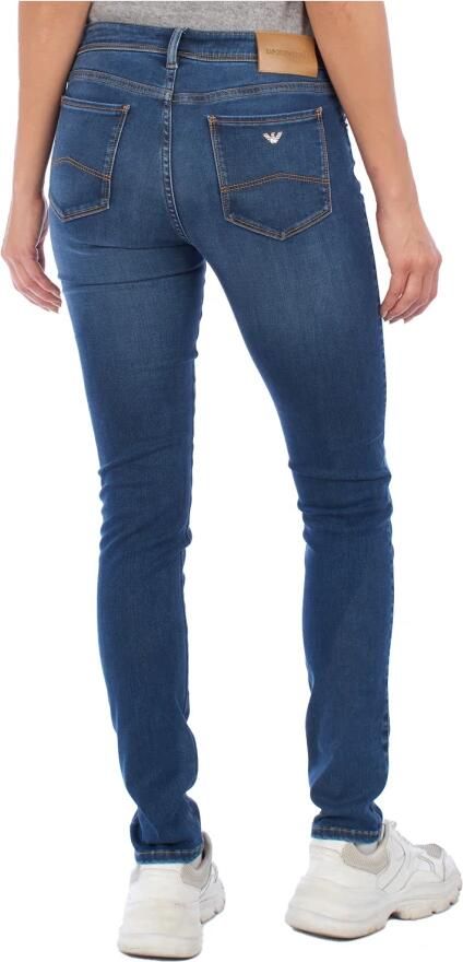 Emporio Armani Stretch Skinny Jeans Blue Dames - Foto 3