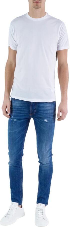 Emporio Armani Heren T-shirt Stijlvol Ontwerp White Heren - Foto 4