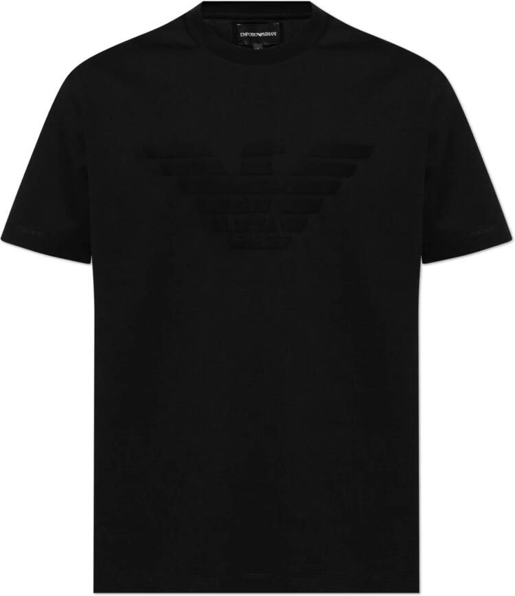 Emporio Armani Stijlvolle T-Shirts Collectie Black Heren - Foto 3