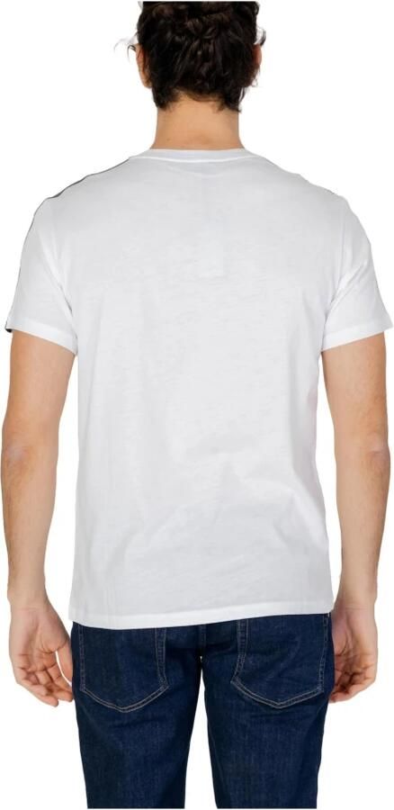 Emporio Armani Katoenen Heren T-shirt Lente Zomer Collectie White Heren - Foto 2