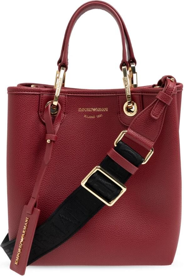 Giorgio Armani Bordeaux Synthetische Dames Shopper Red Dames - Foto 6