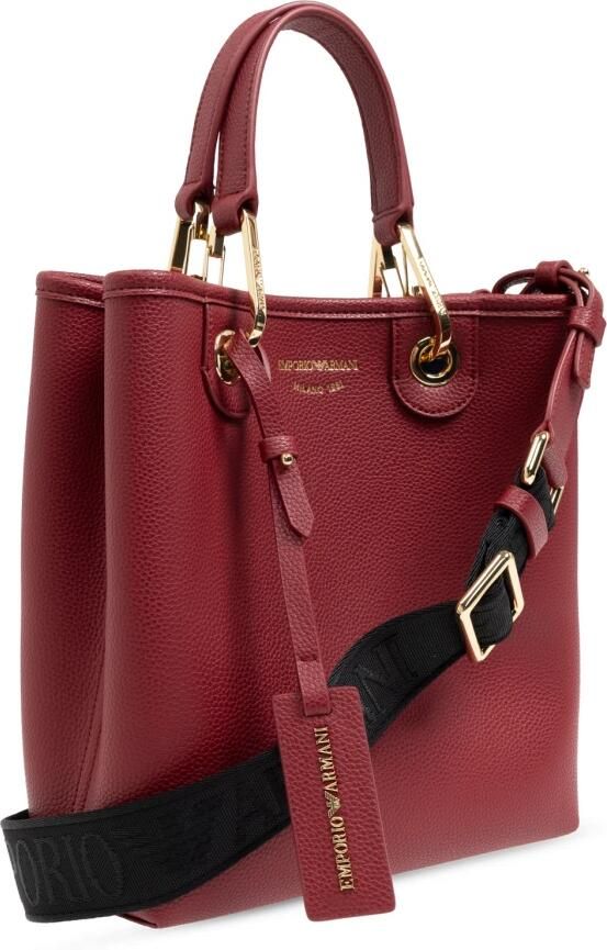 Giorgio Armani Bordeaux Synthetische Dames Shopper Red Dames - Foto 5
