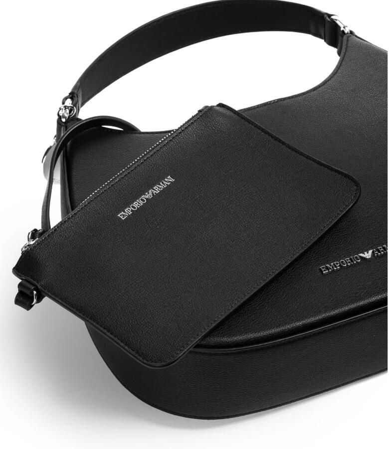 Emporio Armani Zwarte PU Handtas Y3E225-Ywe9E 80001 Black Dames - Foto 5