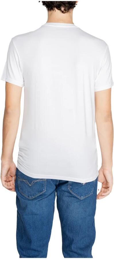 Emporio Armani Katoenen Heren T-shirt Herfst Winter Collectie White Heren - Foto 3