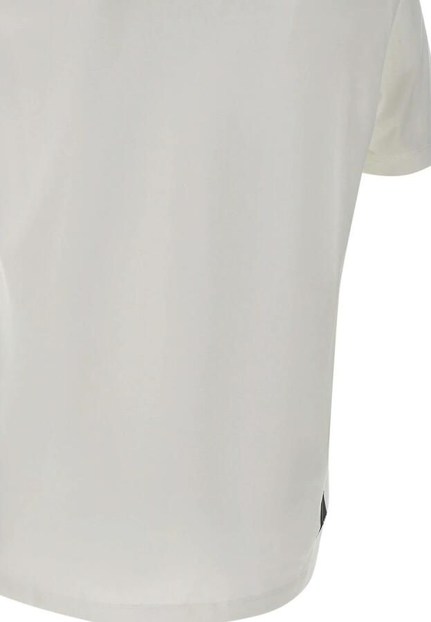 Emporio Armani Katoenen T-shirt met toon-op-toon print White Heren - Foto 4
