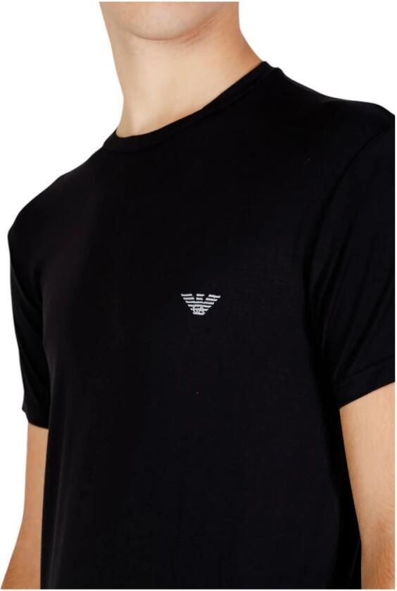 Emporio Armani Mannen Intieme Collectie Herfst Winter Modal Black Heren