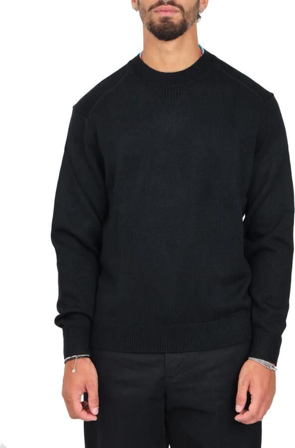 Armani Exchange Basis Crew Neck Sweater Zwart Black Heren - Foto 3