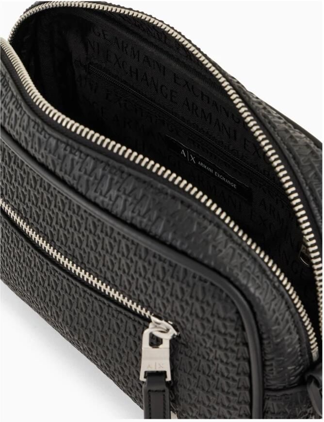 Armani Exchange Mannen Portemonnee Herfst Winter Collectie Black Heren