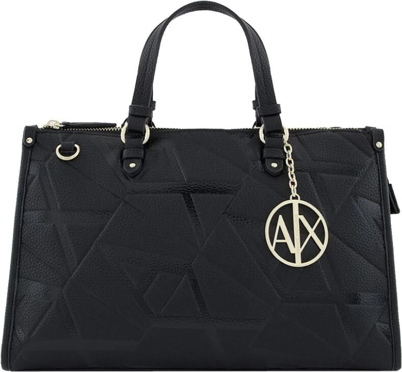Armani Exchange Zwarte handtas met verstelbare band Black Dames - Foto 5
