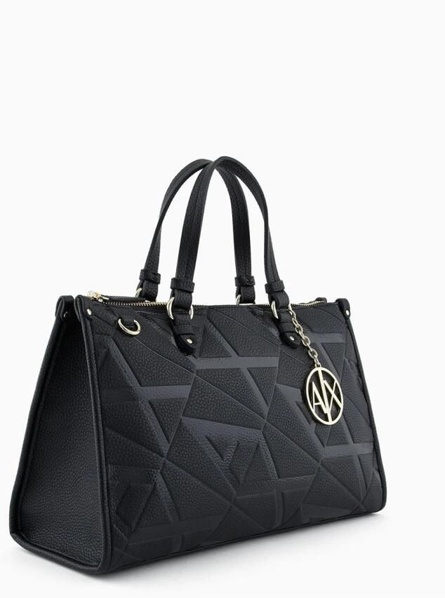 Armani Exchange Zwarte handtas met verstelbare band Black Dames - Foto 3