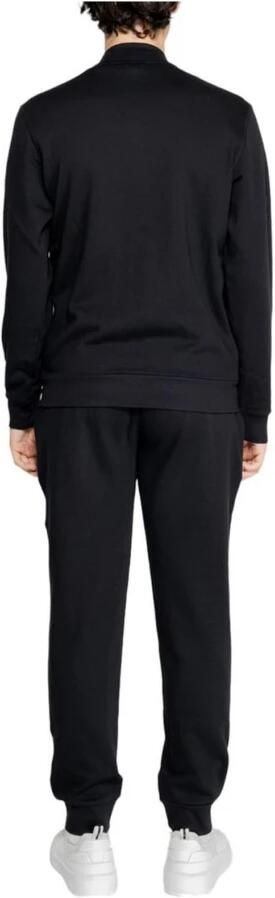 Emporio Armani Zwarte katoenen sweatsuit herfst wintercollectie Black Heren - Foto 3