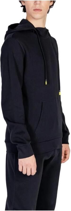 Emporio Armani Zwarte Hoodie Herfst Winter Stijl Black Heren - Foto 4