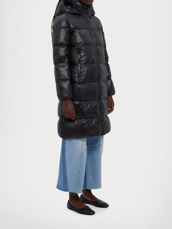 Armani Exchange Zwarte Polyamide Dames Herfst Winter Jas Black Dames - Foto 4