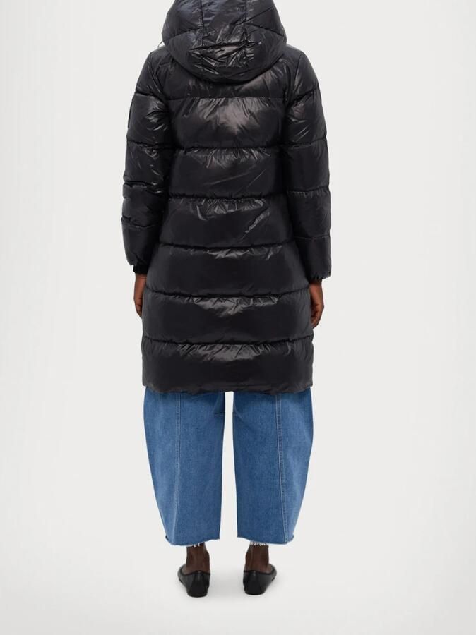 Armani Exchange Zwarte Polyamide Dames Herfst Winter Jas Black Dames - Foto 5