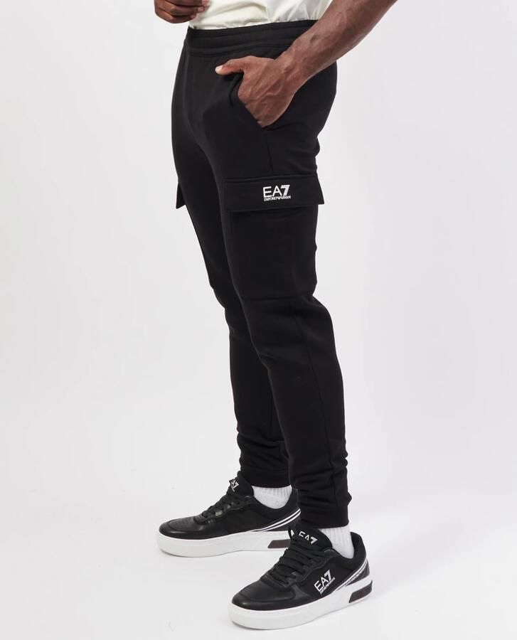 Emporio Armani EA7 Heren Jogger Sportbroek met Zakken Black Heren - Foto 3