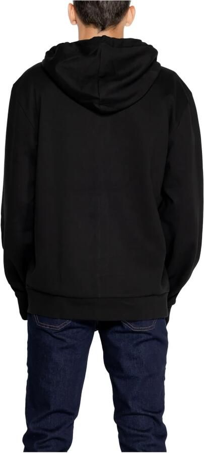 Emporio Armani Zwarte Polyester Blend Sweater Heren Herfst Winter Black Heren - Foto 3