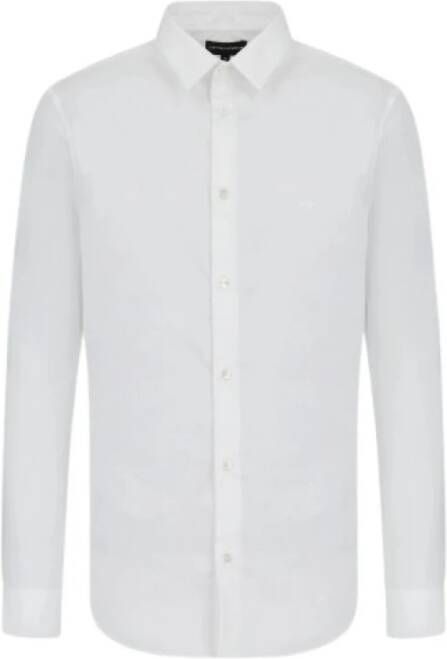 Emporio Armani Casual overhemd White Heren