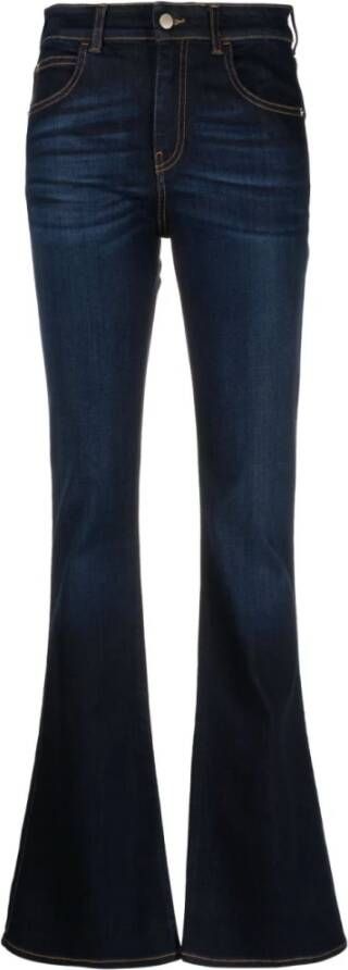 Emporio Armani Flared Jeans Blauw Dames