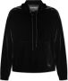 Emporio Armani Fluweel sweatshirt Zwart Dames - Thumbnail 1