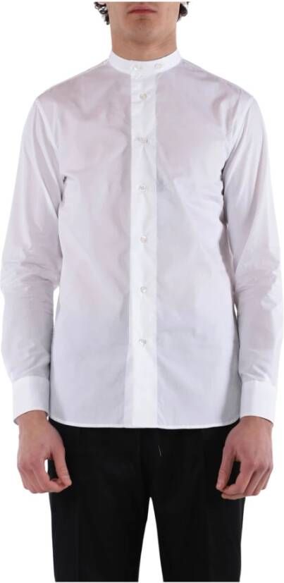 Emporio Armani Formal Shirts Wit Heren
