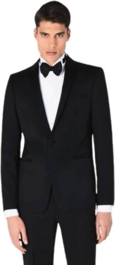 Emporio Armani Formele blazers Zwart Heren