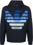 Emporio Armani Geborduurde hoodie met logo Zwart Heren - Thumbnail 1