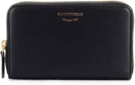 Emporio Armani Gemiddelde portemonnee Zwart Dames