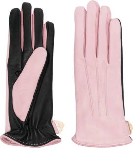 Emporio Armani Gloves White Roze Dames