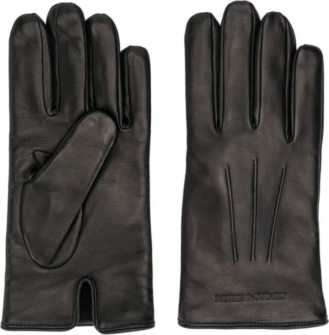 Emporio Armani Gloves Zwart Heren