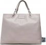 Emporio Armani Lilla Handtas met Verstelbare Afneembare All Over Logo Schouderband Beige Dames - Thumbnail 1