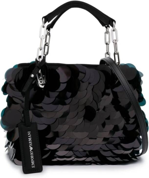 Emporio Armani Shoppers S33 Shopping Bag in zwart