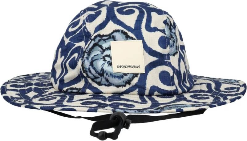 Emporio Armani Hats Blauw Heren