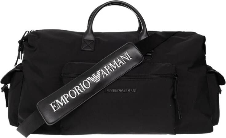 Emporio Armani Holdall Bag Zwart Heren