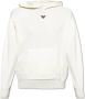 Emporio Armani Witte Gebreide Kleding met Hoodie en Geborduurde Adelaar White Heren - Thumbnail 1