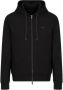 Emporio Armani Blauwe Zip-through Sweatshirt met Logo Appliqué Blue Heren - Thumbnail 4