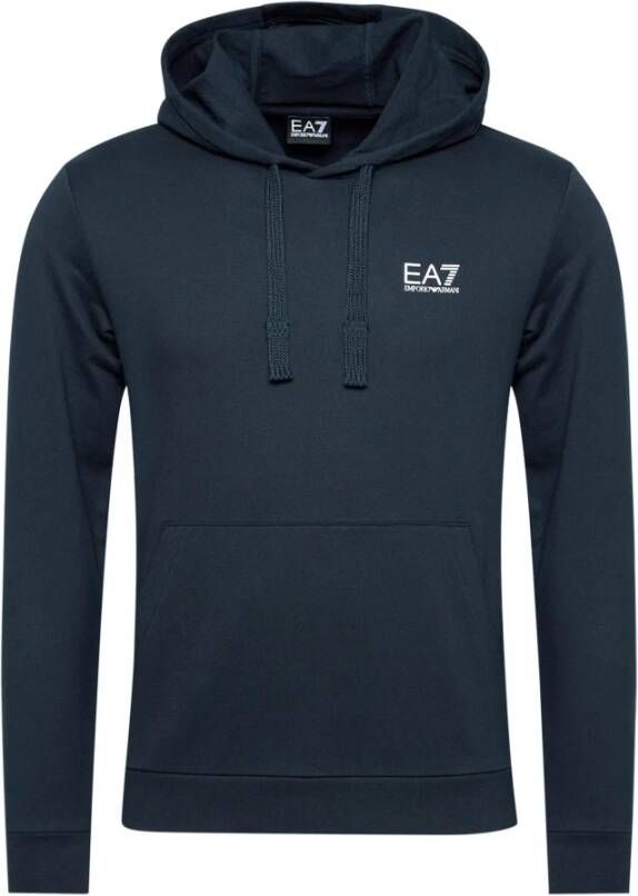 Emporio Armani Hoodies Blauw Heren