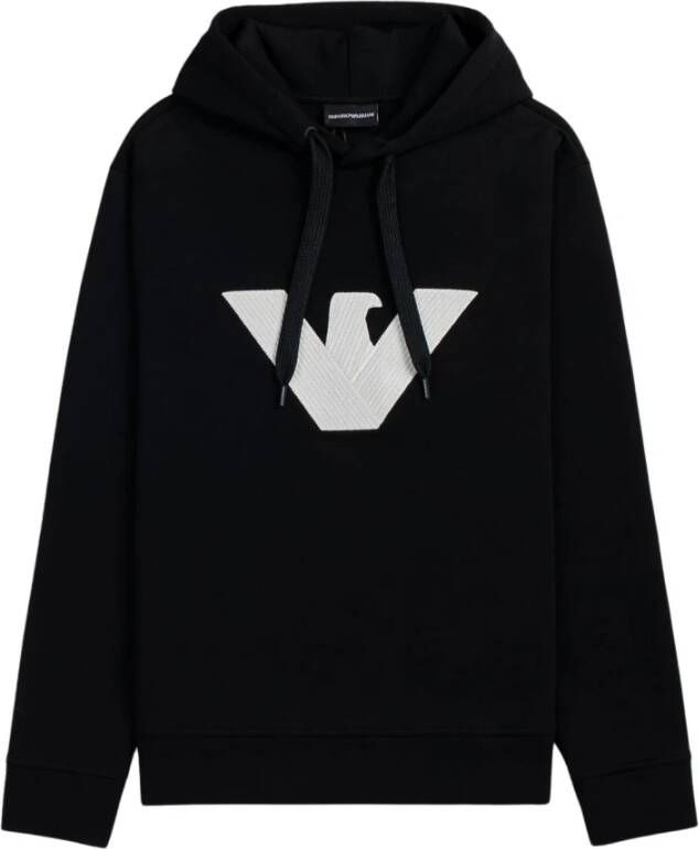 Emporio Armani Hoodies Zwart Heren