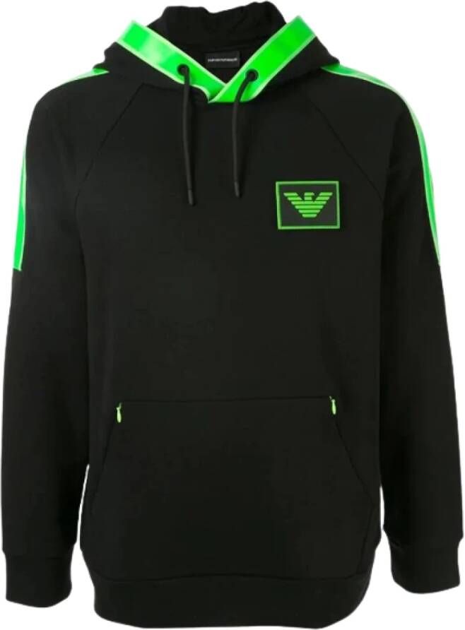 Emporio Armani Hoodies Zwart Heren