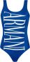 Emporio Armani Iconisch zwemkostuum Blauw Dames - Thumbnail 1