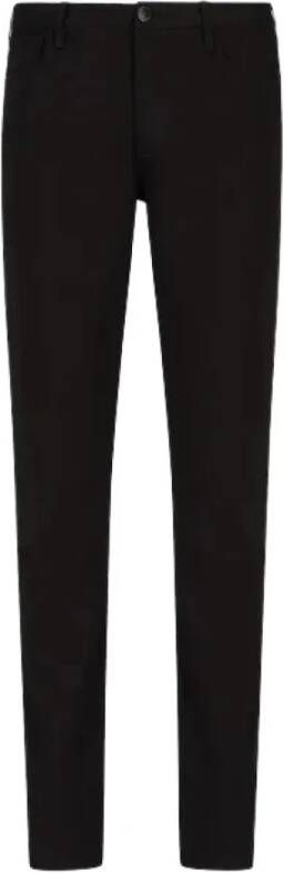 Emporio Armani J11 extra slanke extra-comfort denim jeans Zwart Heren