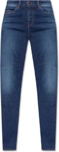 Emporio Armani J18 slim fit jeans Blauw Dames